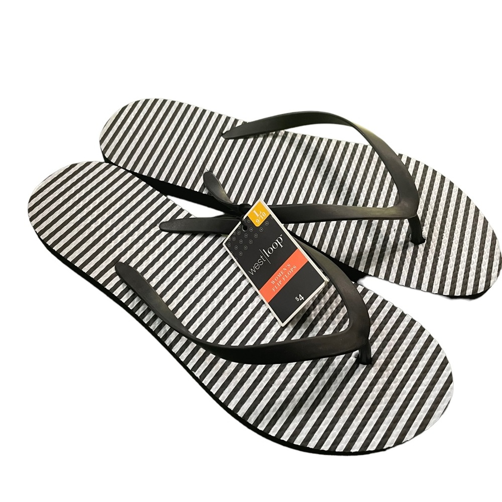 West Loop flip flops size 9-10